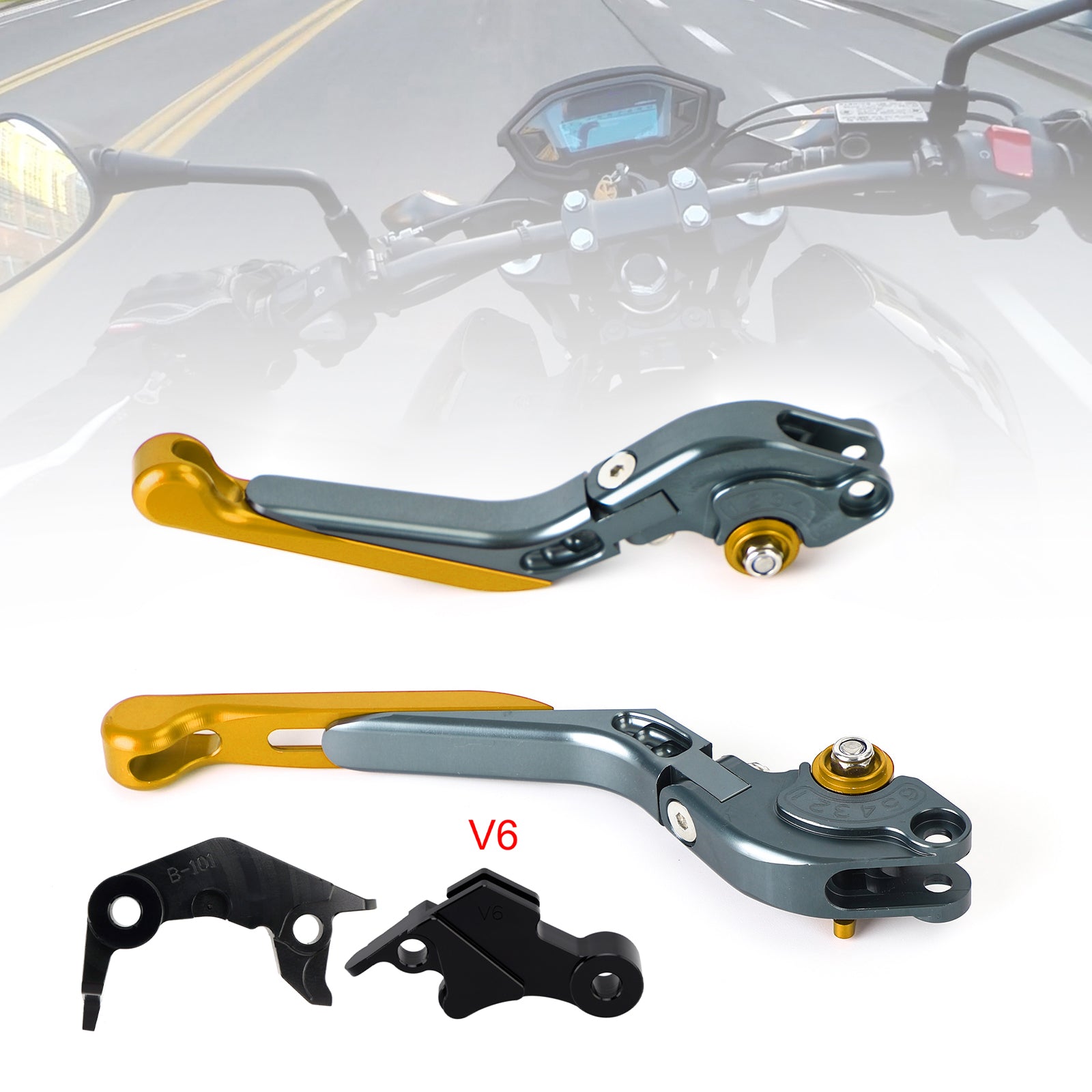 2024-2025 Yamaha XSR900 XSR900GP MT-09 Adjustable Clutch Brake Lever fit