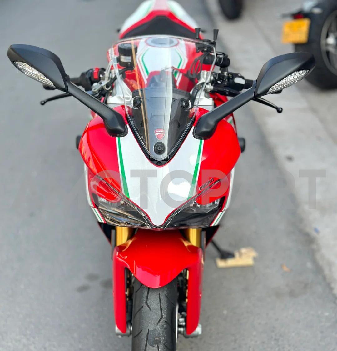 Amotopart 2017-2022 Kit carena Ducati Supersport 939 / 939S Bianco Rosso