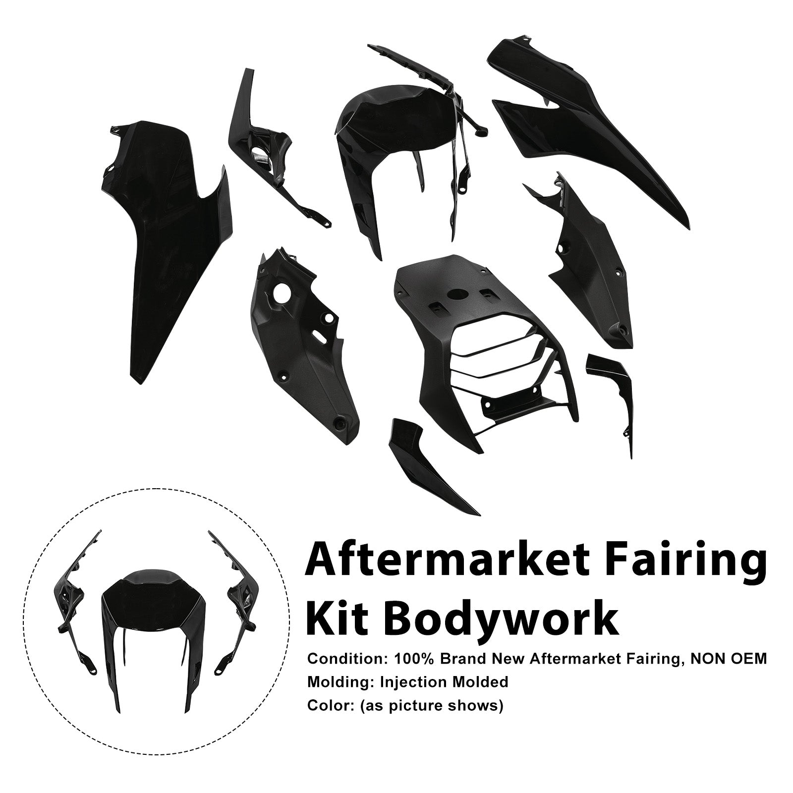 Amotopart 2017-2023 Duke 390 Fairing Kit