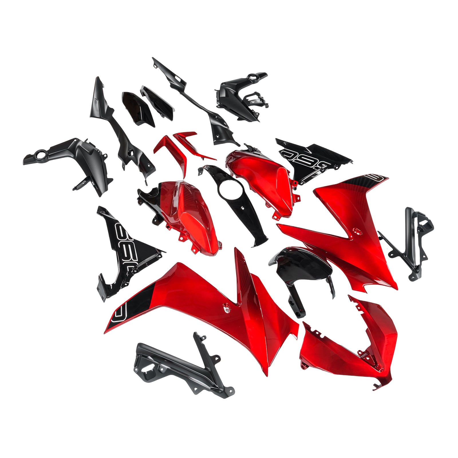 Amotopart 2024-2025 Triumph Daytona 660 Fairing Kit