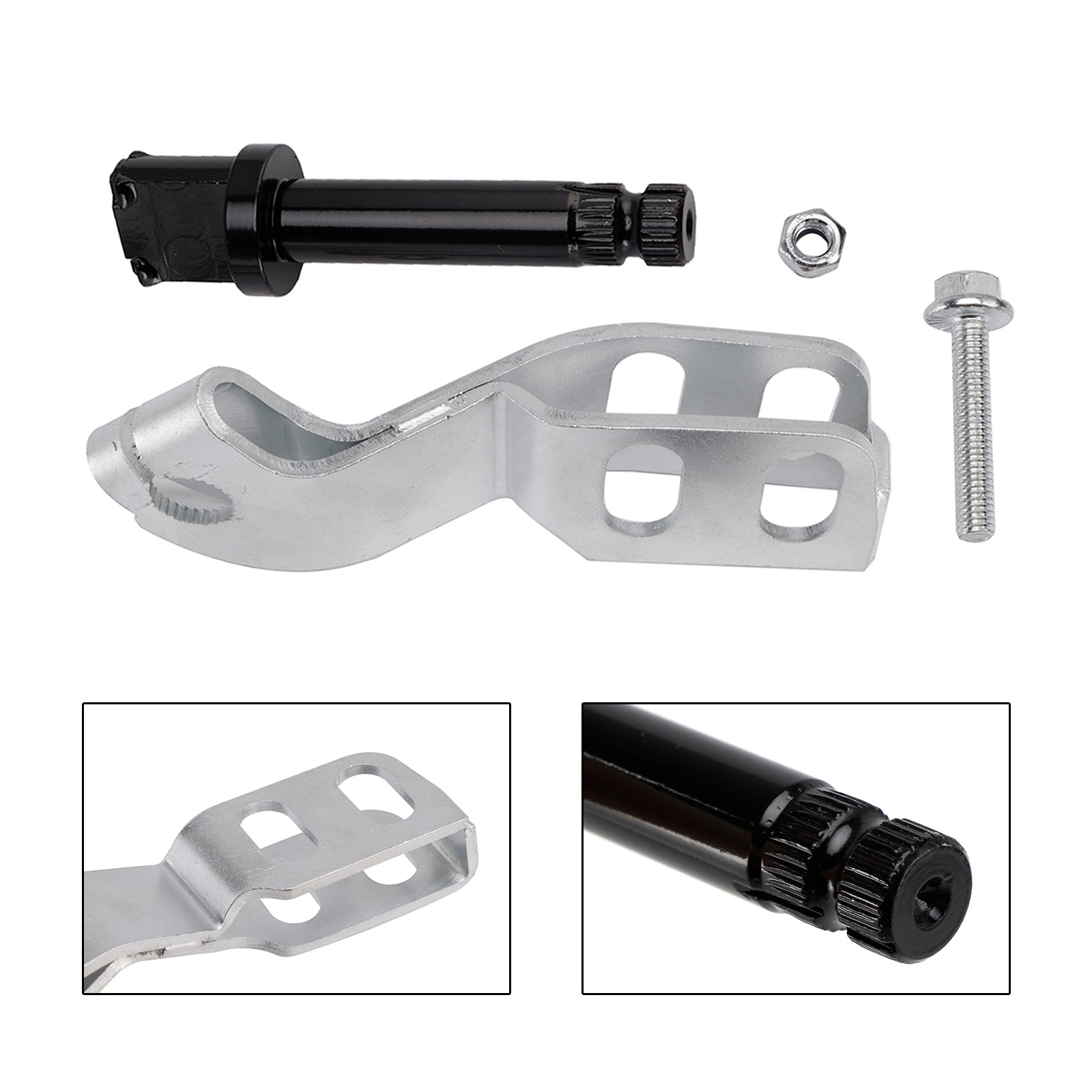 1988–2000 Honda Fourtrax 300 TRX300 Trommelbremsarm-Set hinten OEM 43410-HC4-000