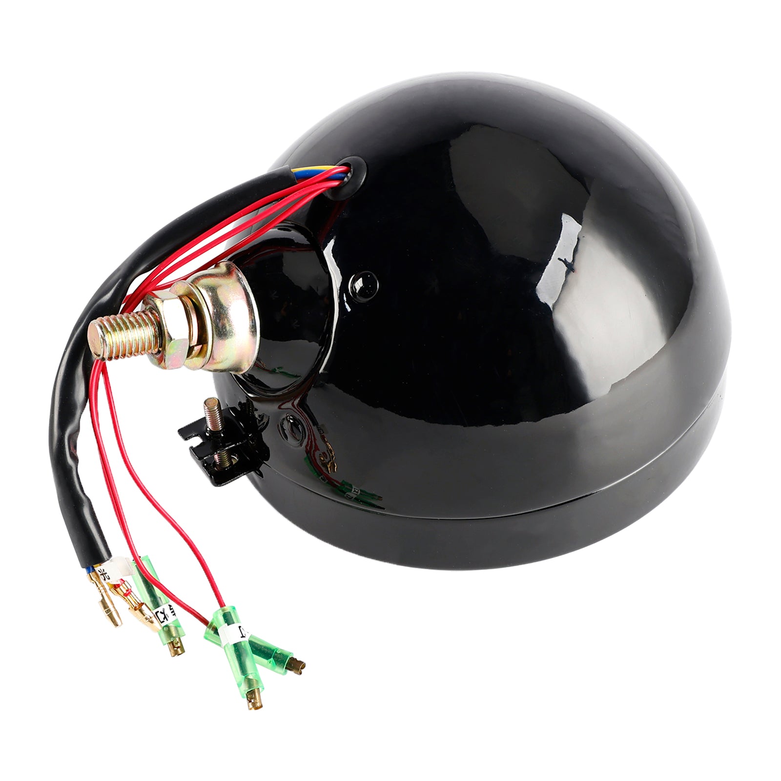 Motorcycle 5.75" Headlight Spotlight Universal Multifunctional Black #82