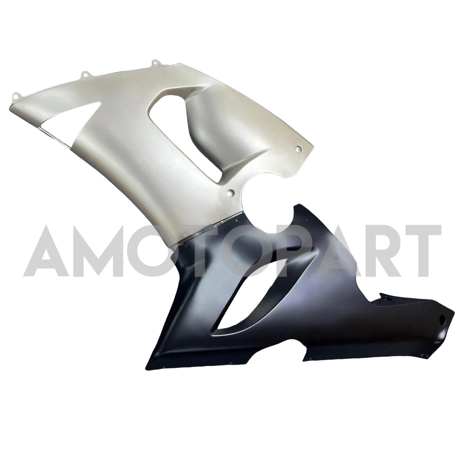Amotopart 2005-2006 Kawasaki ZX6R 636 Sliver Fairing Kit