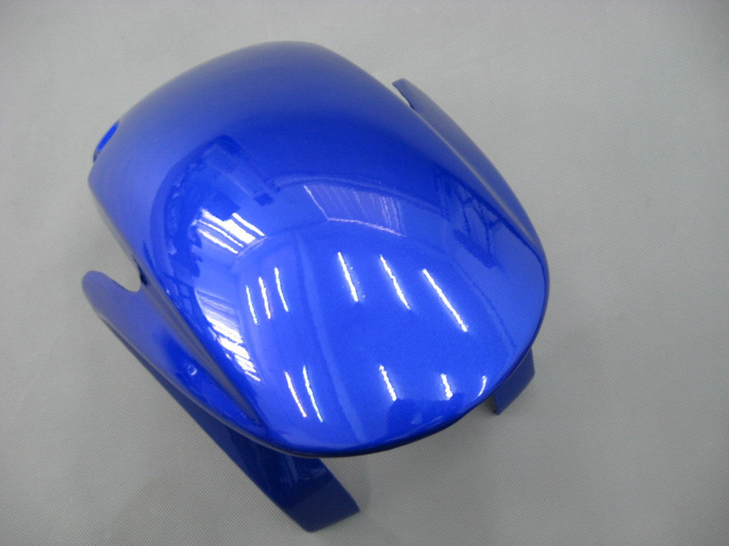 Amotopart 2007-2008 Honda CBR600RR Kit de carenado azul y plateado