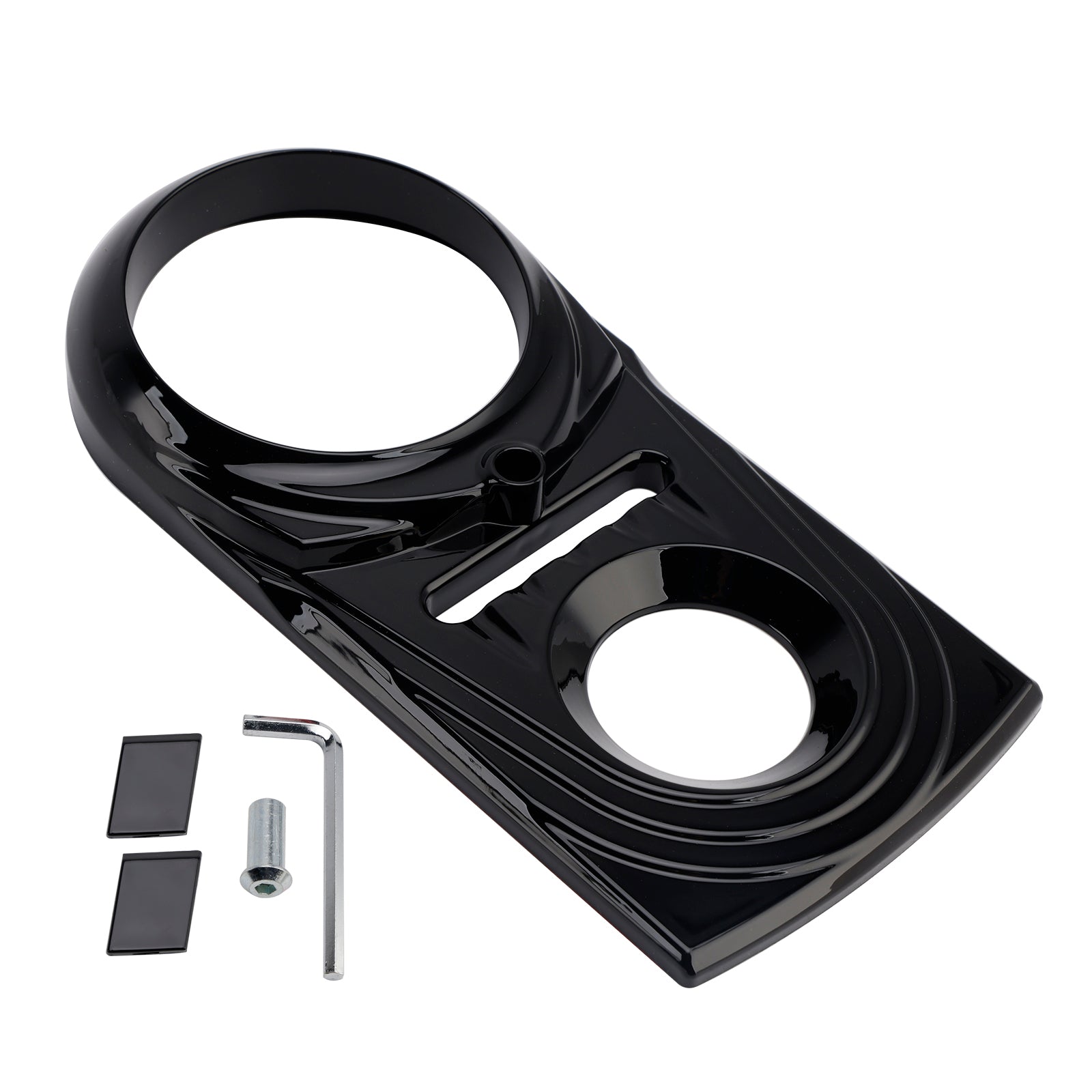 Softail FLSTC FXST Street Glide Gas Tank Dash Panel Insert Cover