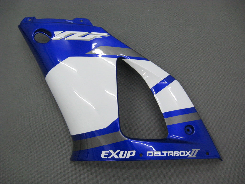 Amotopart 2000-2001 Yamaha YZF 1000 R1 Blue&White Style3 Fairing Kit