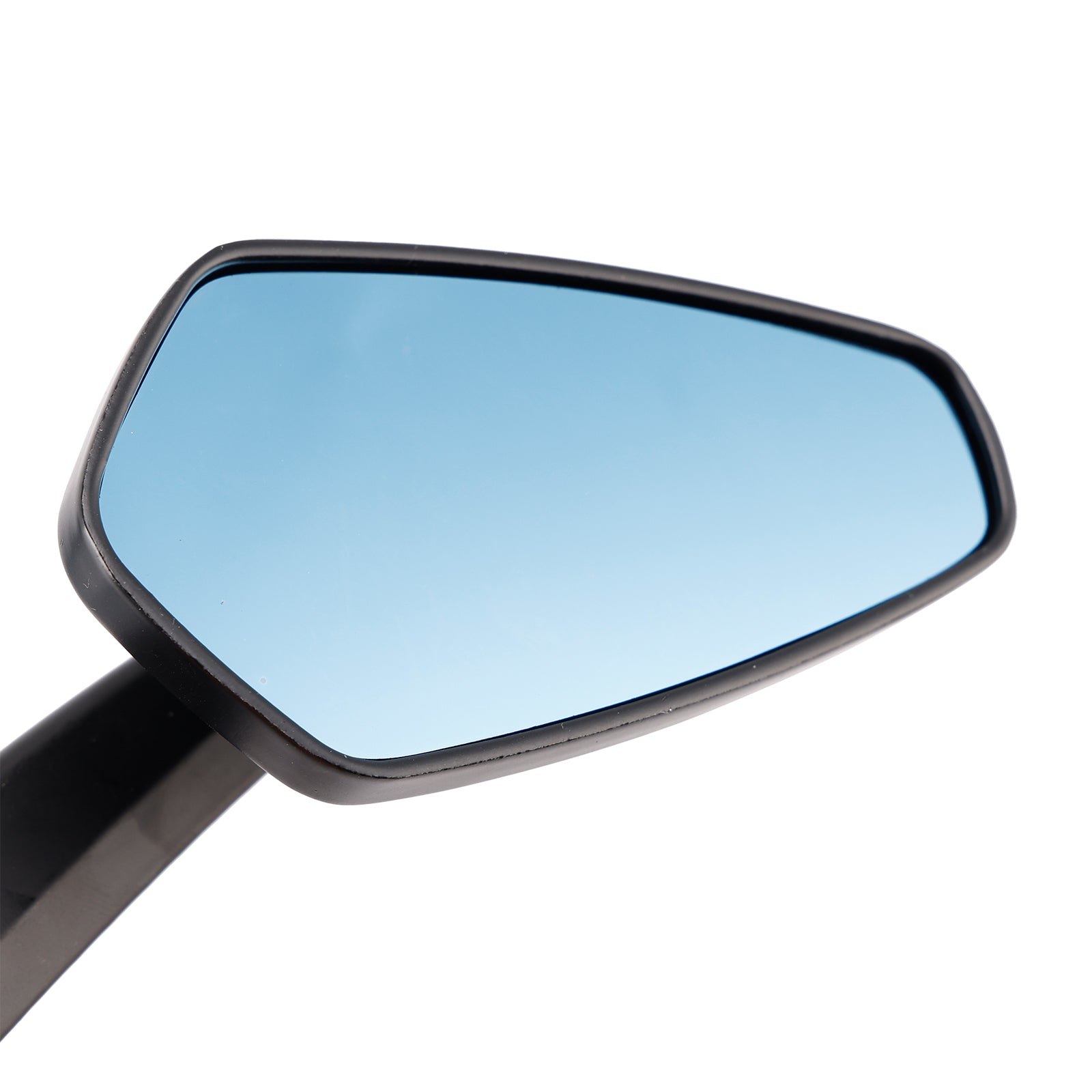 Touring Cruiser Chopper Dyna Motorcycle Black Blade-shape Rearview Mirror