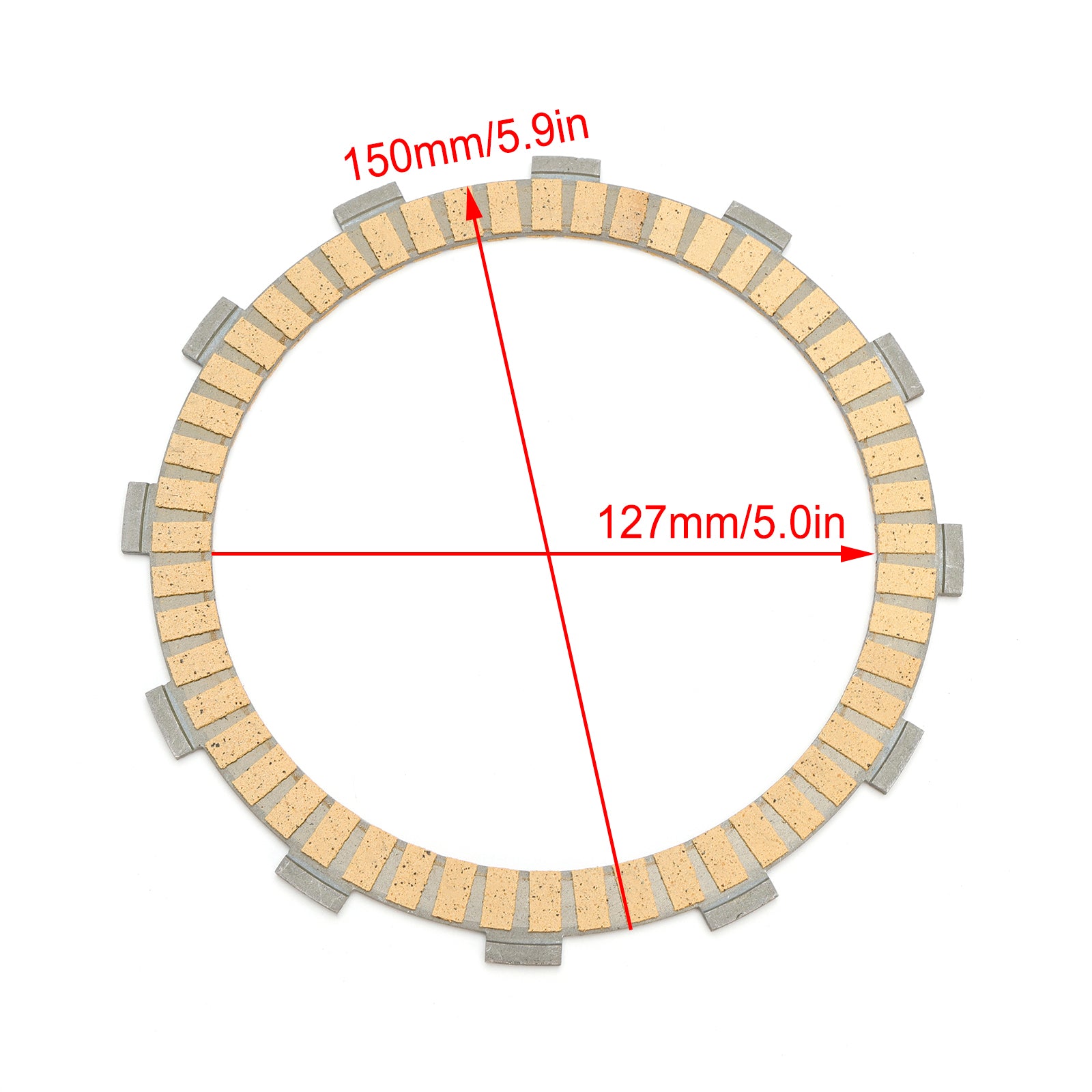 2022-2024 Suzuki GSX1300RR Hayabusa 1300 Clutch Friction Plate Kit  21441-24F50 21442-31J00