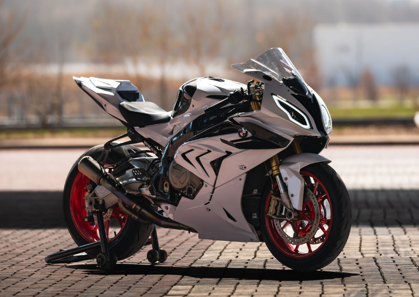 Amotopart 2017-2018 BMW S1000RR Kit de carénage blanc nacré