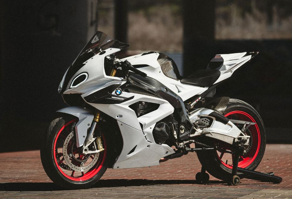 Amotopart 2017-2018 BMW S1000RR Kit de carenado blanco perla