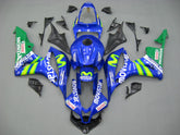 Kit carena Amotopart 2007-2008 Honda CBR600RR blu e verde