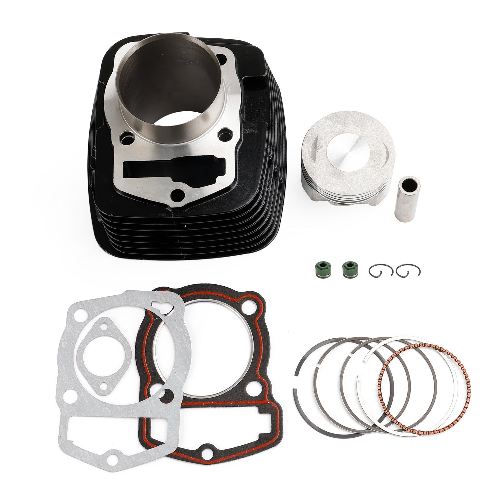 Kit completo de pistón de cilindro cilíndrico 250CC compatible con Italika 250SZ 2023-2024 250Z