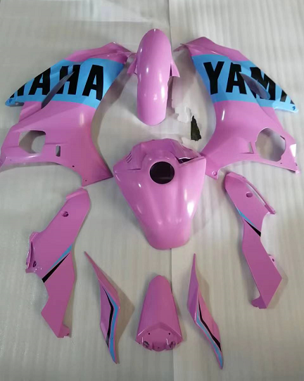 AMOTOPART YAMAHA YZF-R6 2017-2023 Blue&Pink Fairing Kit