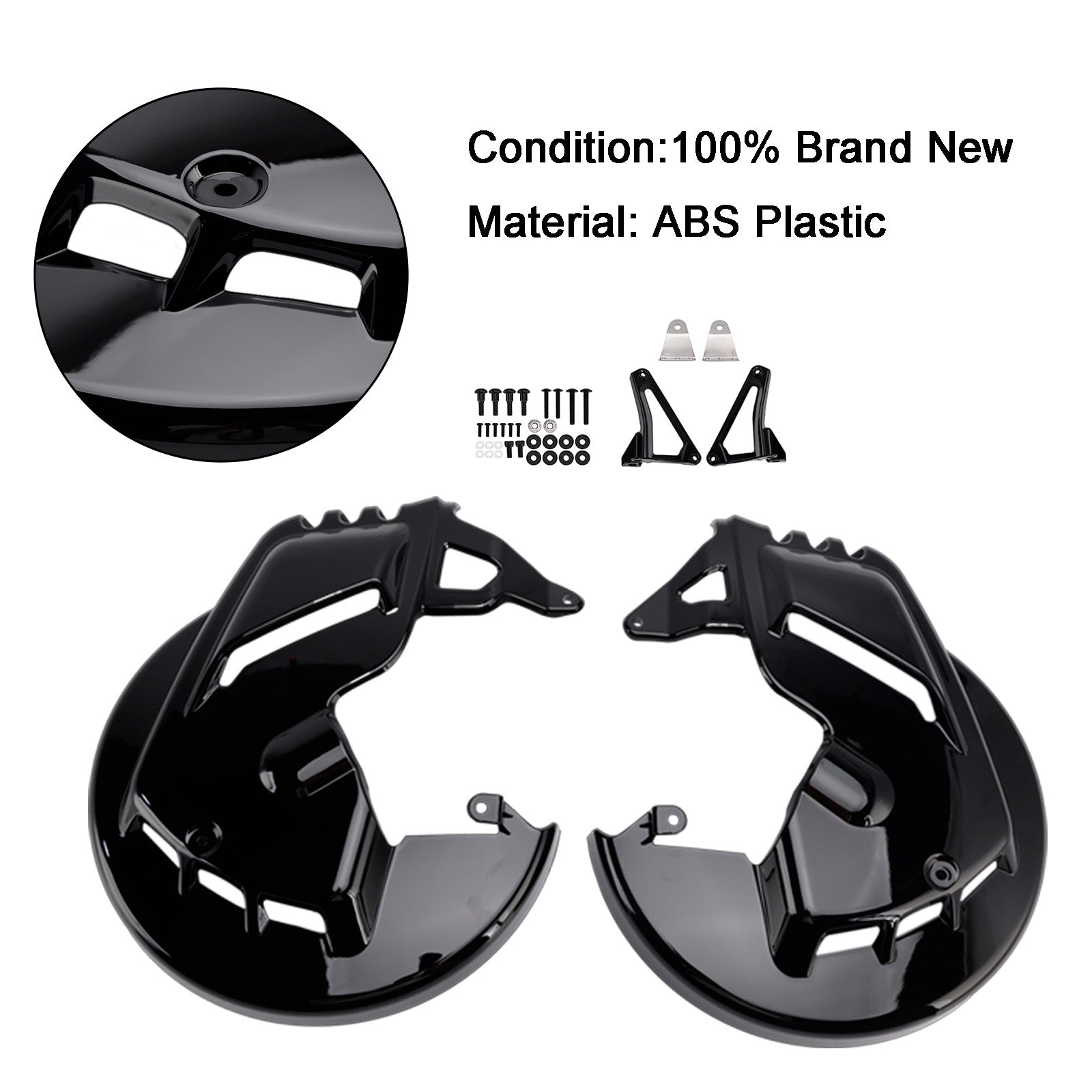 Honda Goldwing GL1800 F6B 01-15 Front Brake Disc Rotor Covers