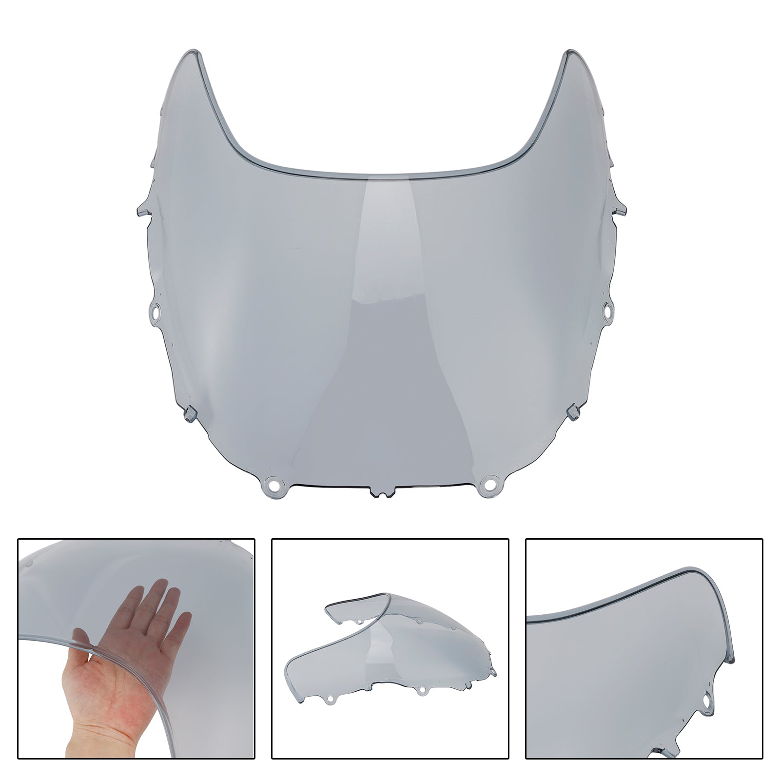 2024-2025 YAMAHA XSR900 GP vindrutan vindruta + fäste