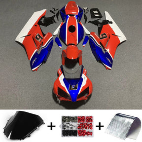 Amotopart 2004-2005 Kit carena Honda CBR1000RR rosso e blu Style2