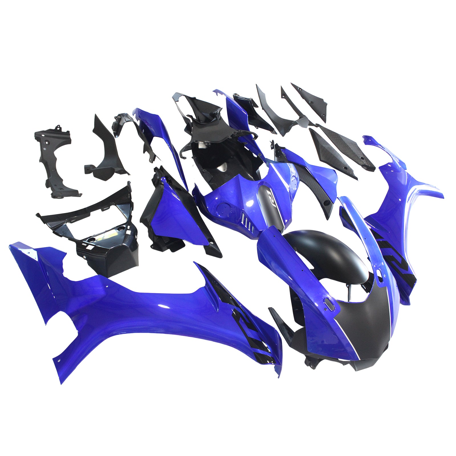 Amotopart 2015-2019 YZF 1000 R1 Yamaha Kit de carenado azul