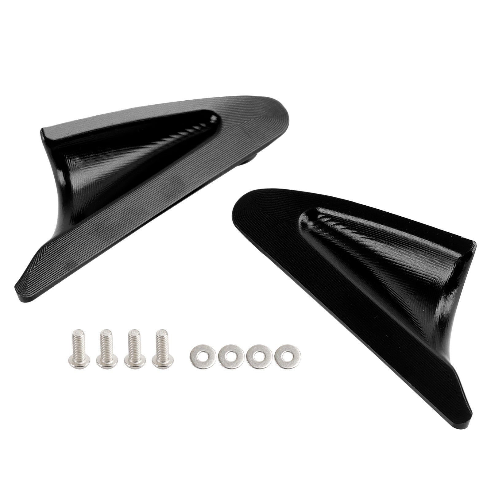 ALUMINUM REAR VIEW MIRROR HOLE CAPS FOR DUCATI 1199 899 PANIGALE 2012 > 2015