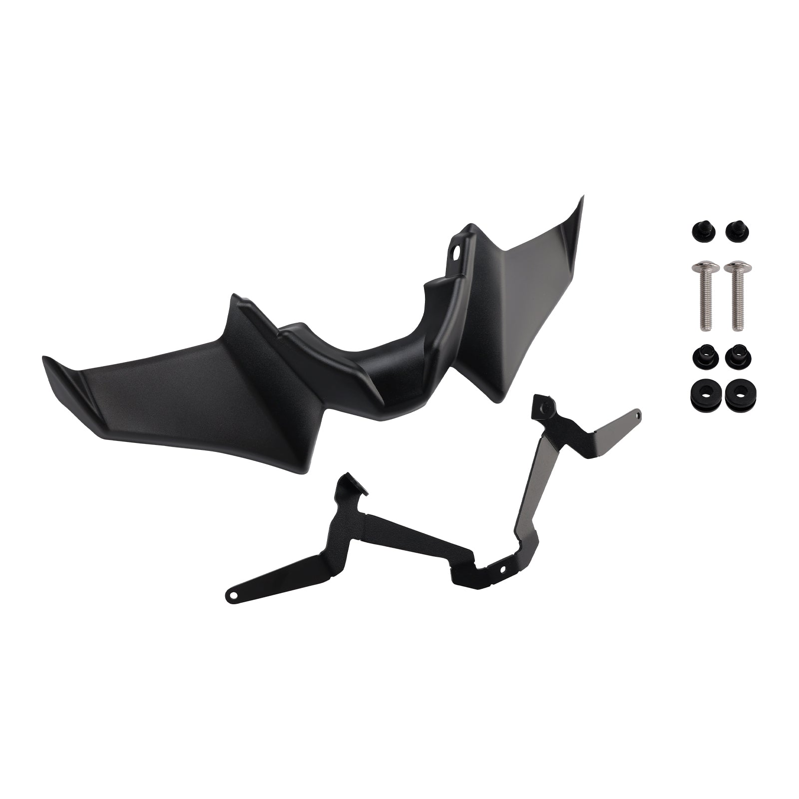 Spoiler de carenagem com extensão de bico do para-lama dianteiro Yamaha MT-07 2021-2024