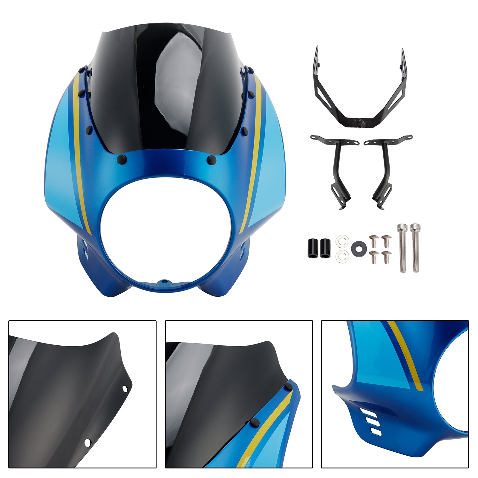 Yamaha XSR900 2022-2025 Headlight Fairing Windshield WindScreen