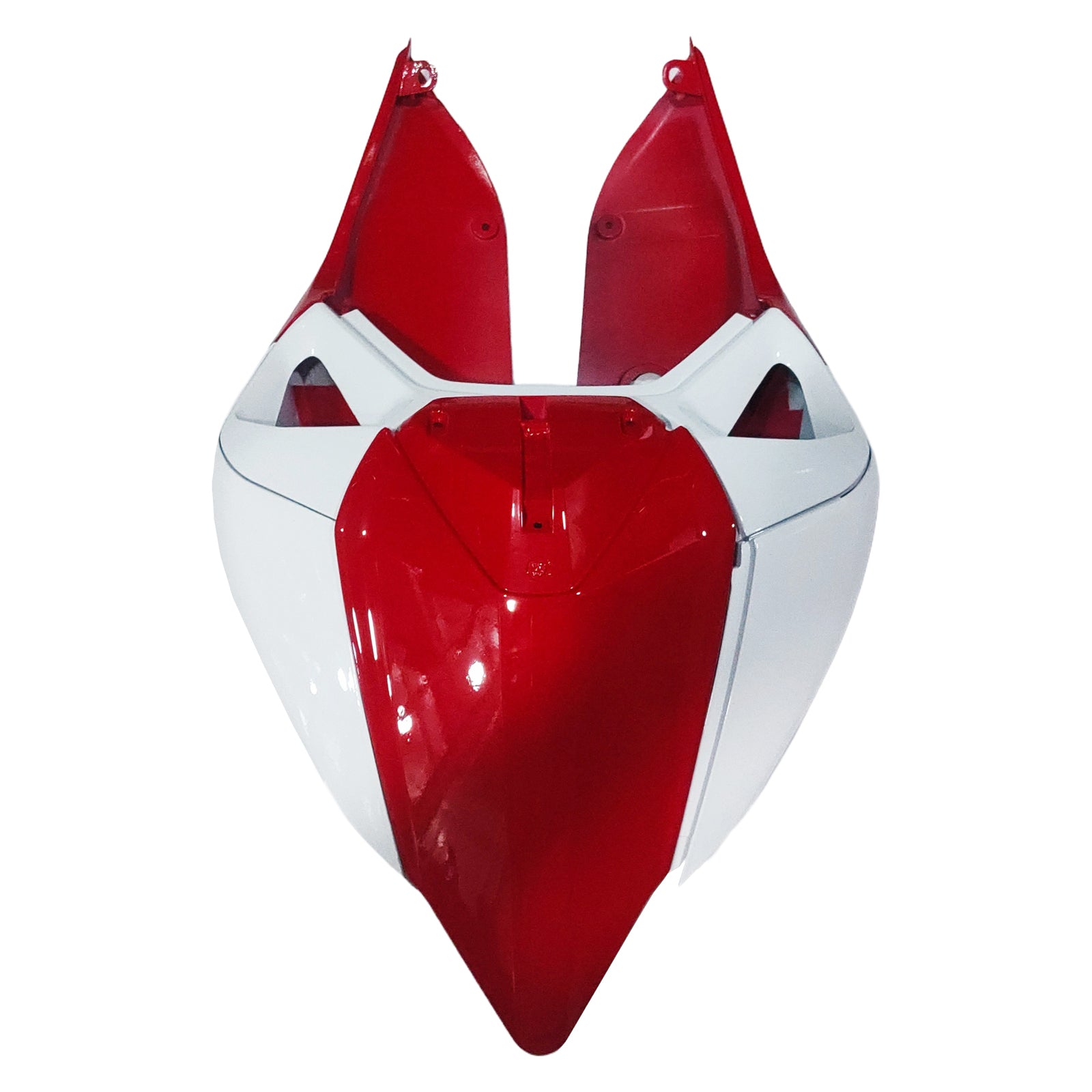 Amotopart 2012-2015 Ducati 899 White Red & Lines Fairing Kit