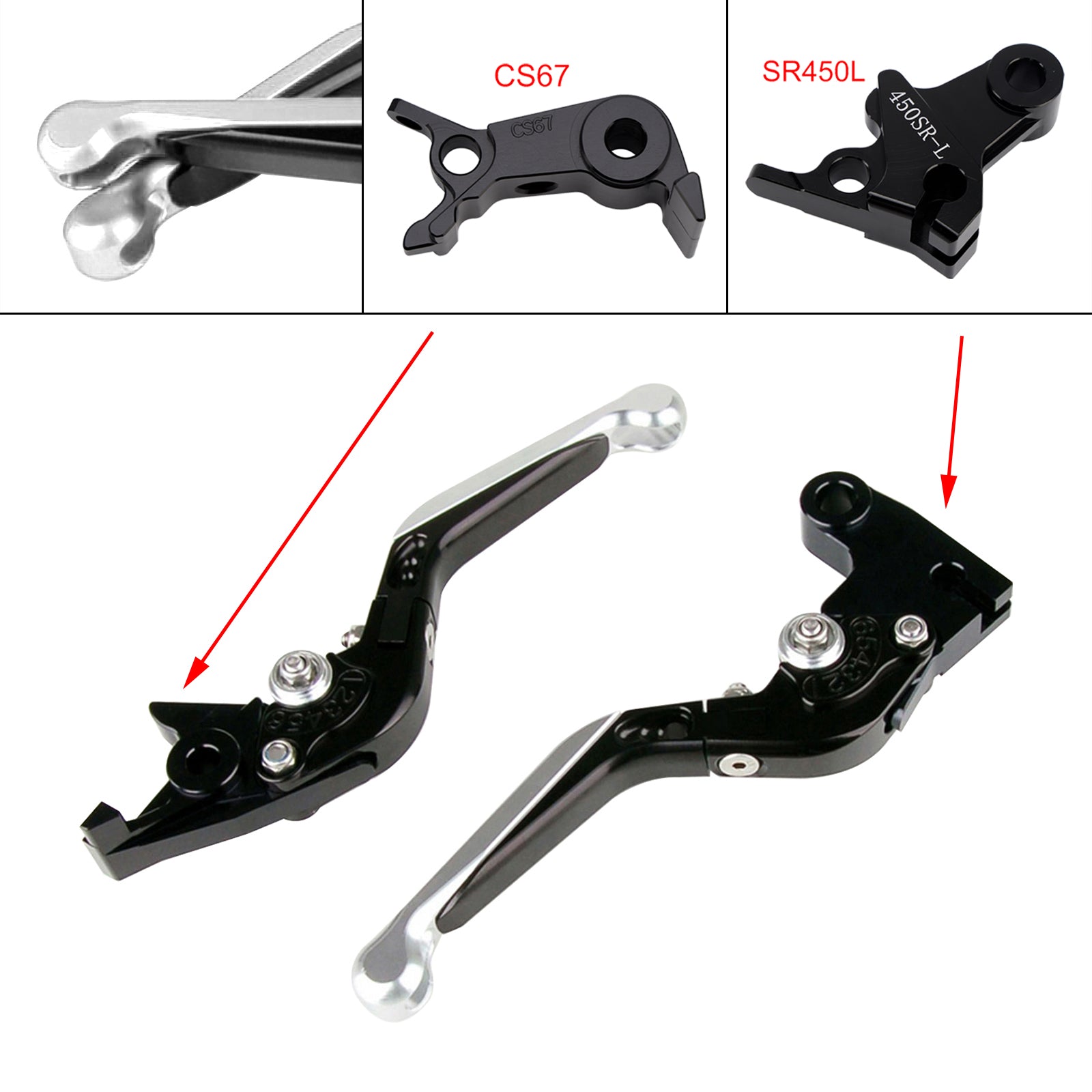 2024-2026 VOGE DS900X 900DSX Adjustable Clutch Brake Lever