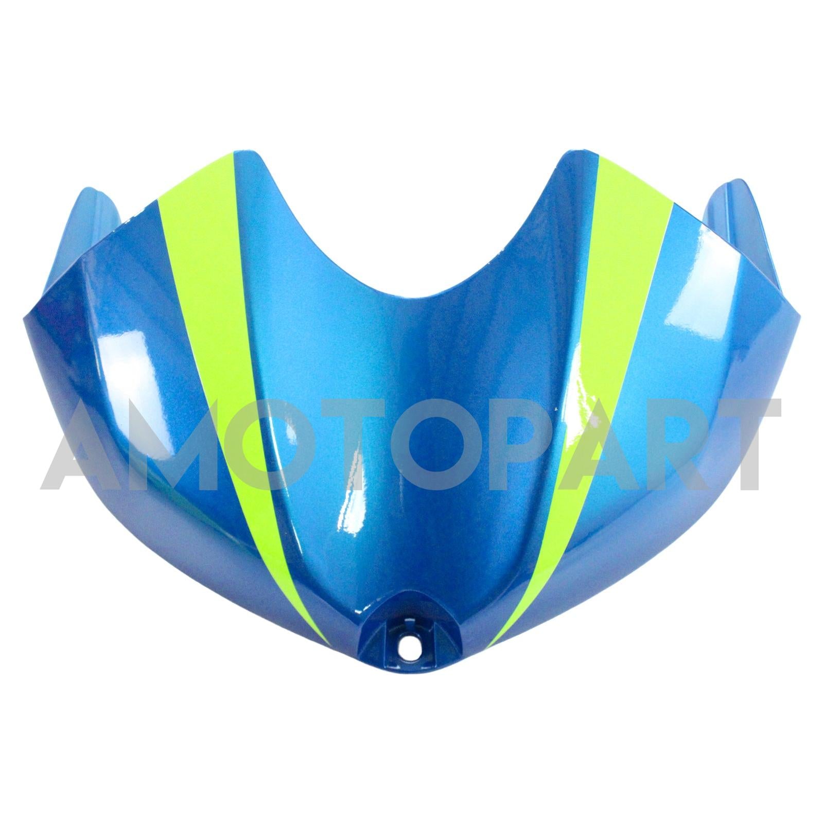 Amotopart 2008-2016 YZF 600 R6 Yamaha Blau&Green Monster Verkleidungskit
