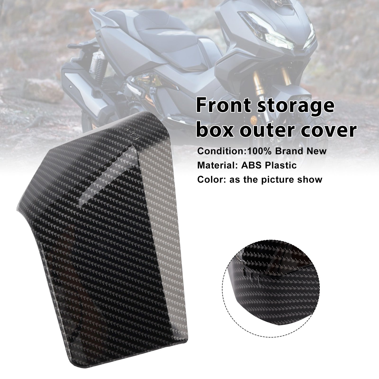 Honda ADV 350 2022-2025 Front storage box outer cover Fairing Cowl