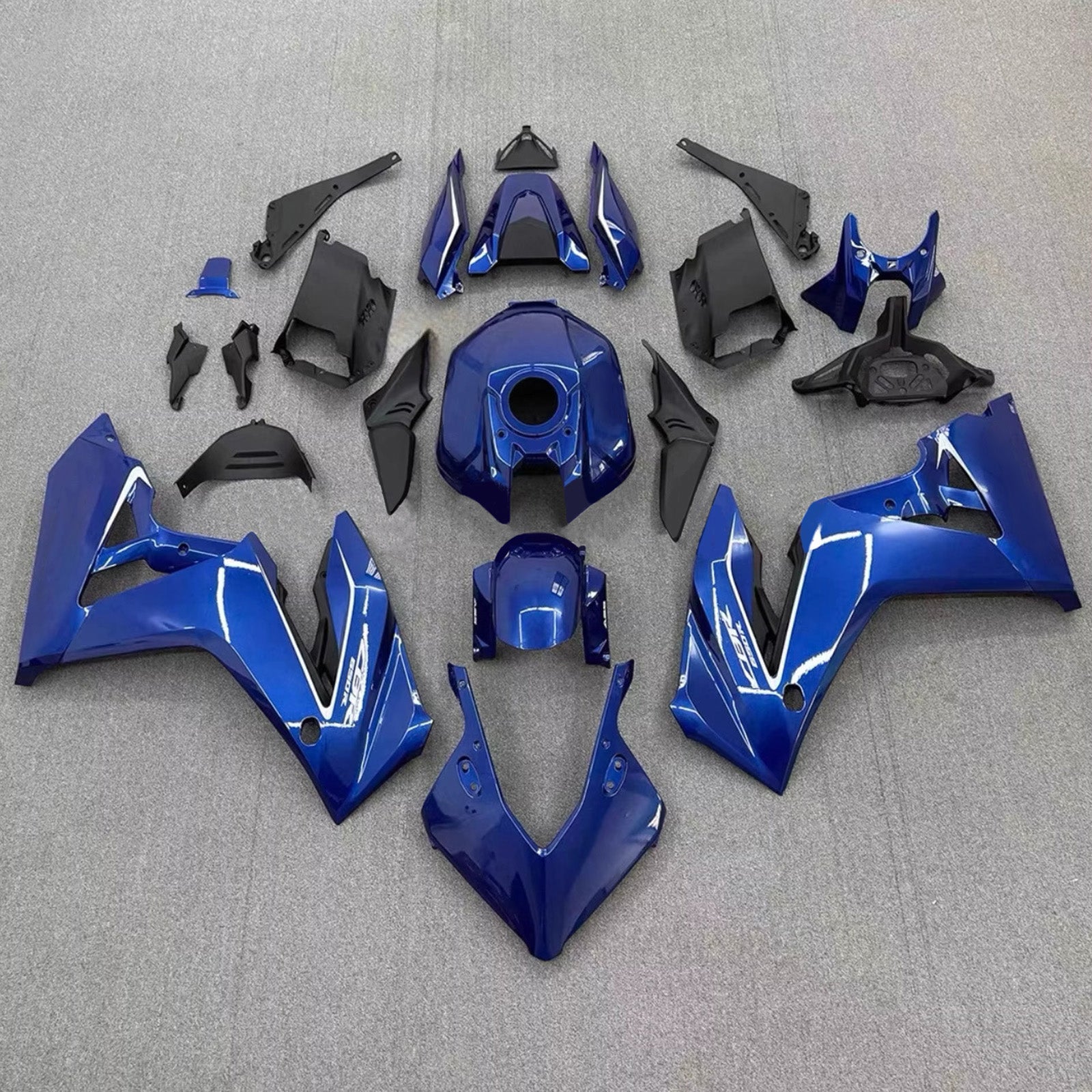 Amotopart 2024-2026 Honda CBR650R Blue Fairing Kit