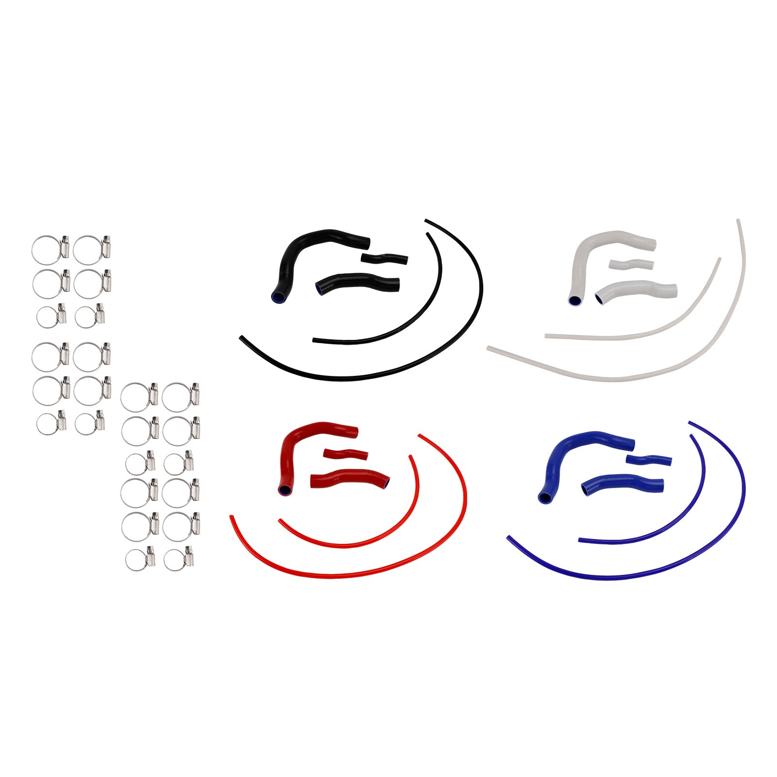 23-25 Honda CB750 Hornet XL750 Transalp Silicone Radiator coolant Hose