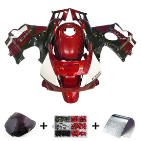 Amotopart 1991-1994 Kit carena Honda CBR600 F2 rosso bianco nero