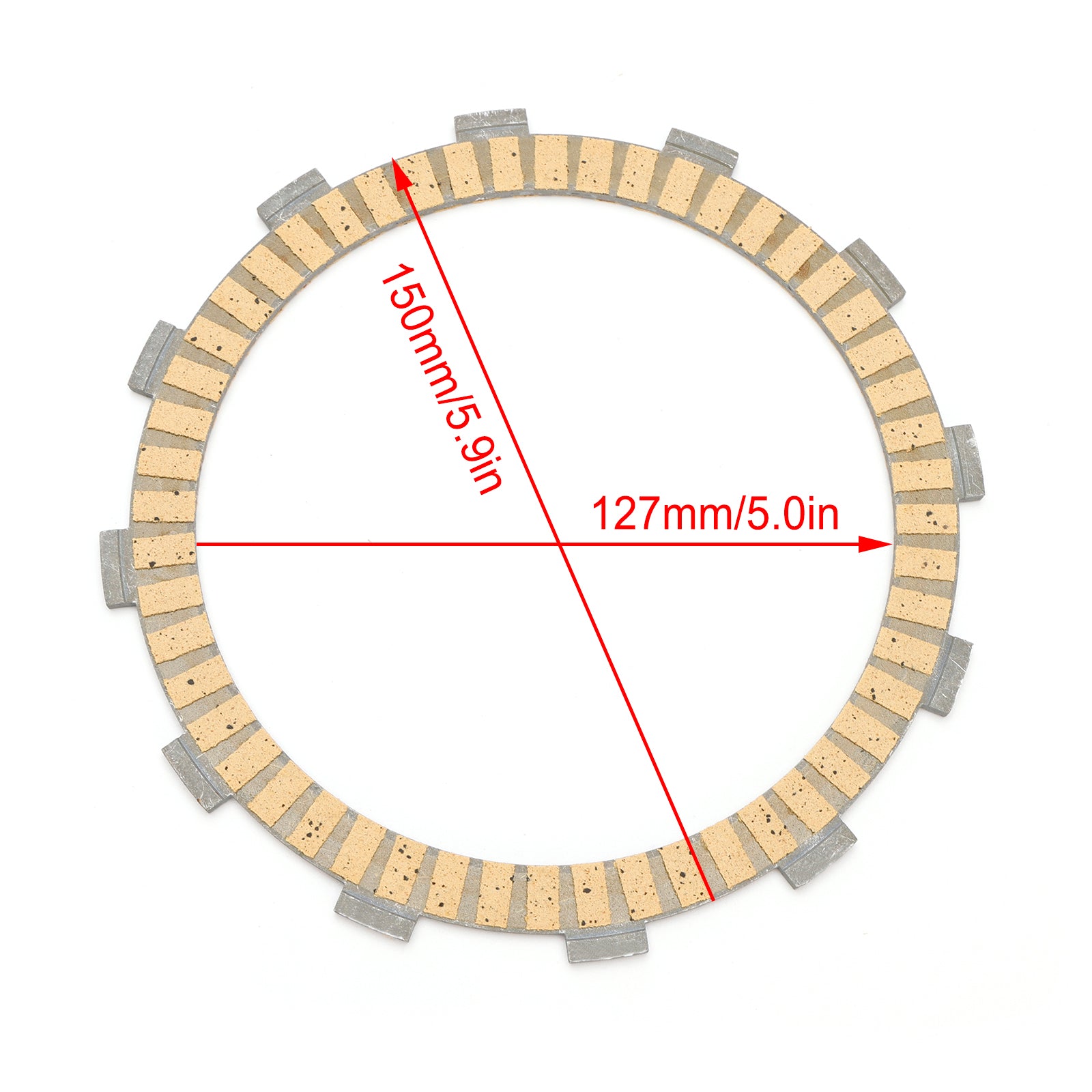 2001-2017 Honda GL1800 CTX1300 Gold Wing Clutch Friction Plate Kit