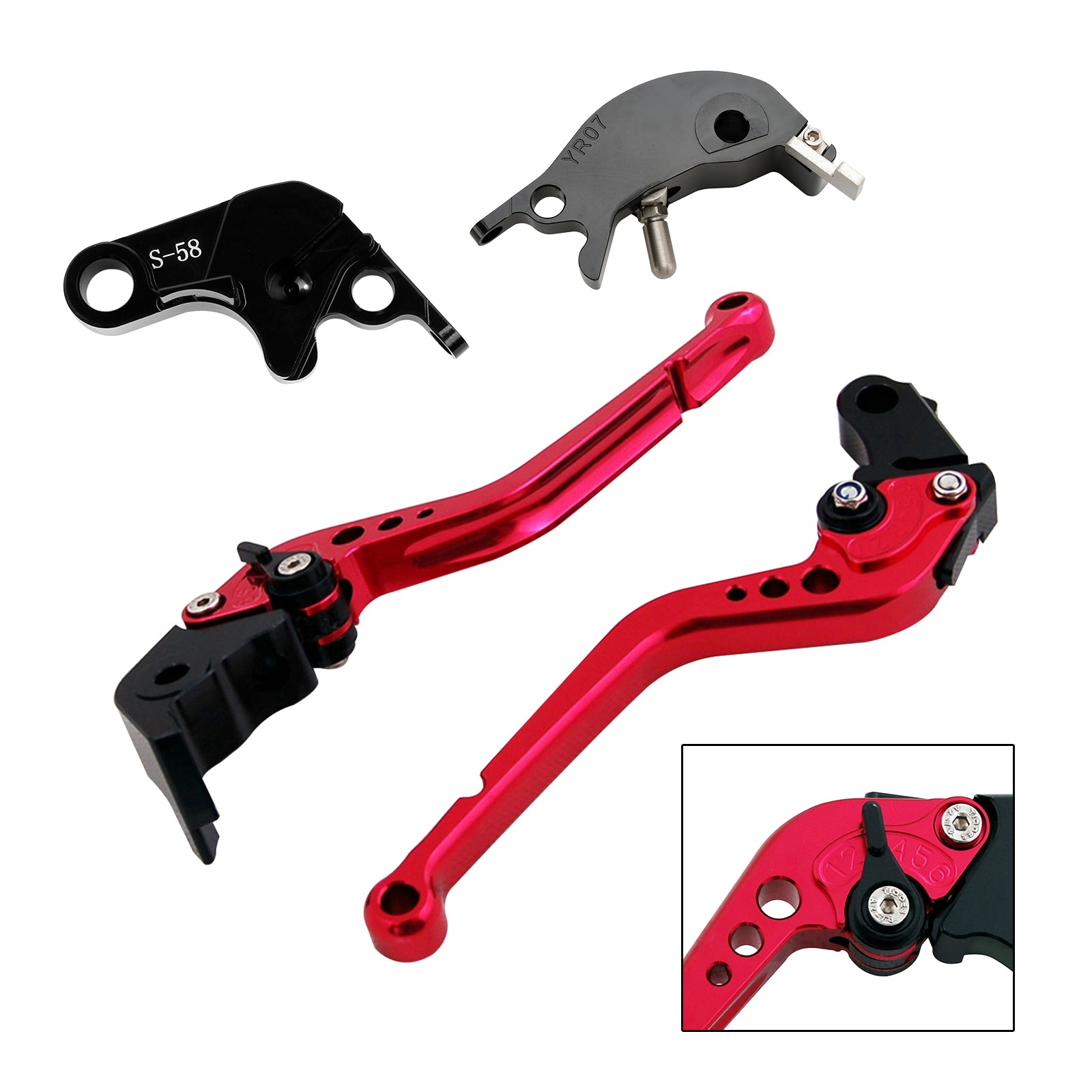 2022-23 Yamaha YZF R7 MT-10/SP FZ-10/SP Long Brax Brake Palancía