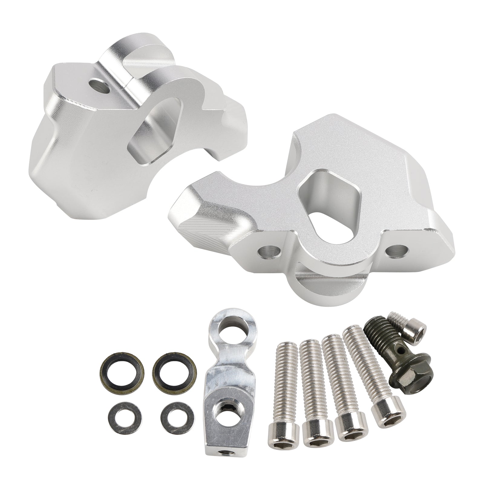 BMW R 1300 GS トロフィー アドベンチャー (2024+) CNC ハンドル バー ライザー キット H=38mm