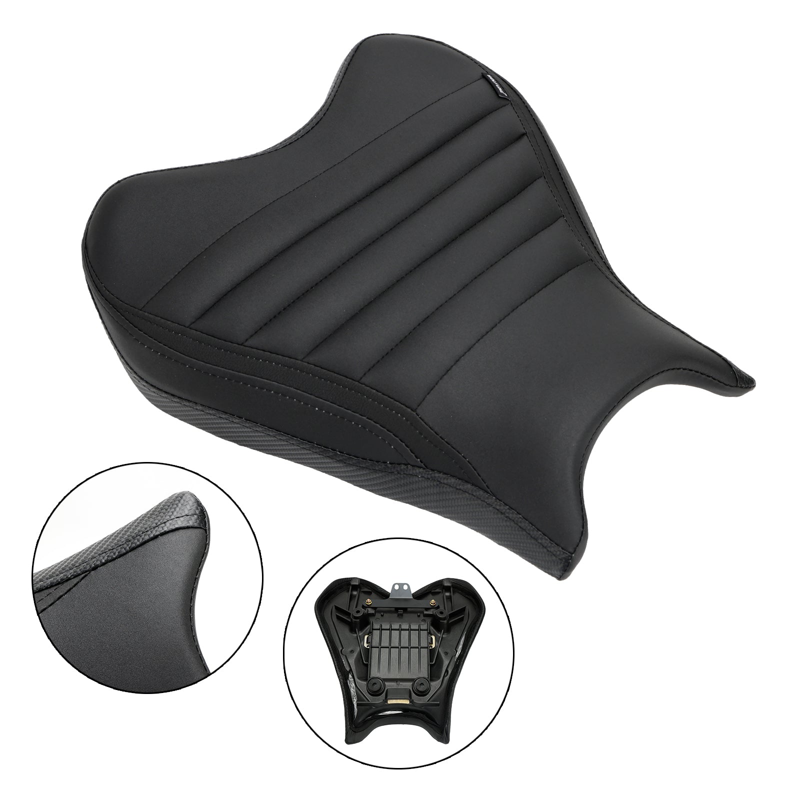 Coussin Raider pour siège conducteur avant, en Pu, adapté à Yamaha Yzf-R7 Yzf R7 2021 – 2022, rouge