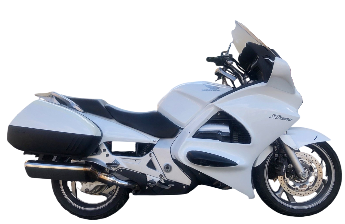 Amotopart Honda ST1300 2002-2016 White Fairing Kit