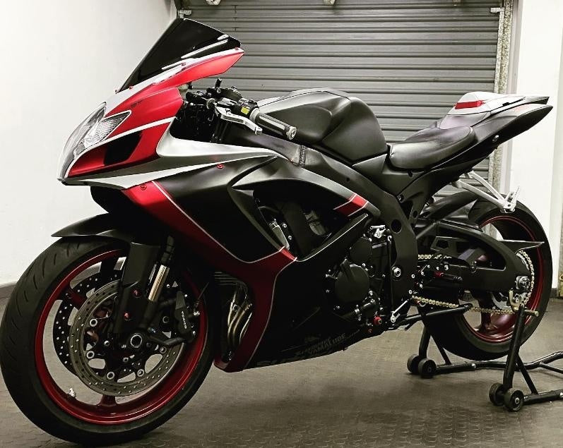 Amotopart 2006-2007 Suzuki GSXR 600/750 Matte Red & Black Fairing Kit