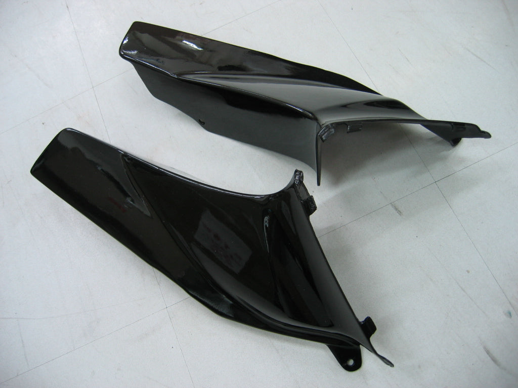 Amotopart 2005–2006 Honda CBR600RR Schwarz-Silber-Akzent-Verkleidungsset