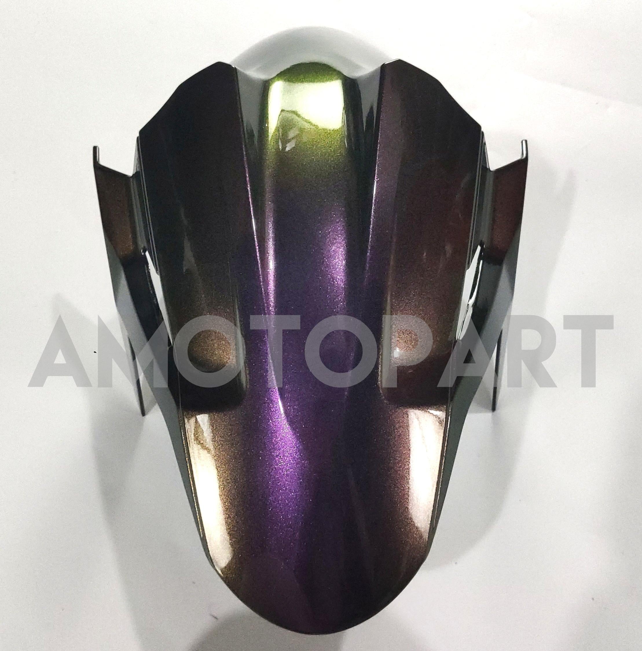 Amotopart  Kawasaki EX400/Ninja400 2018-2024 Gradient Purple & Green Fairing Kit