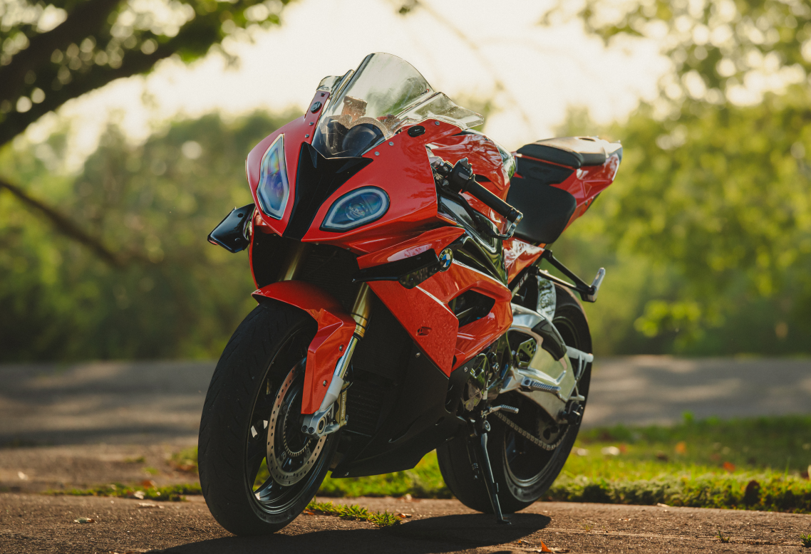 Amotopart 2017-2018 BMW S1000RR Kit de carenado rojo naranja