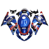 Amotopart 2001-2003 GSXR600 2000-2003 GSXR750 K1 Suzuki Blue Red Fairing Kit