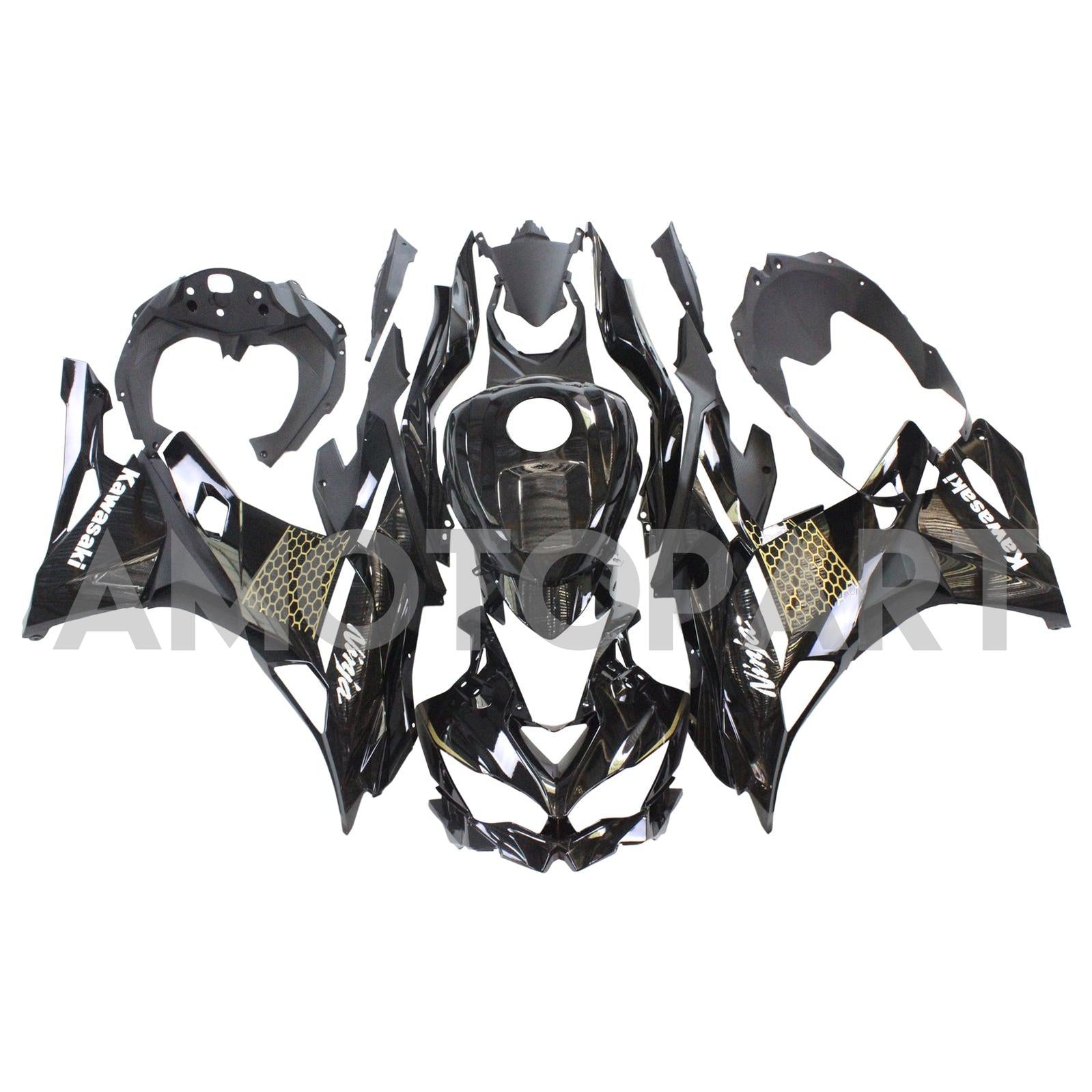 AMOTOPART 2019-2025 KAWASAKI NINJA ZX25R ZX4R ZX4RR FAIRING KIT COLLECTION ONE