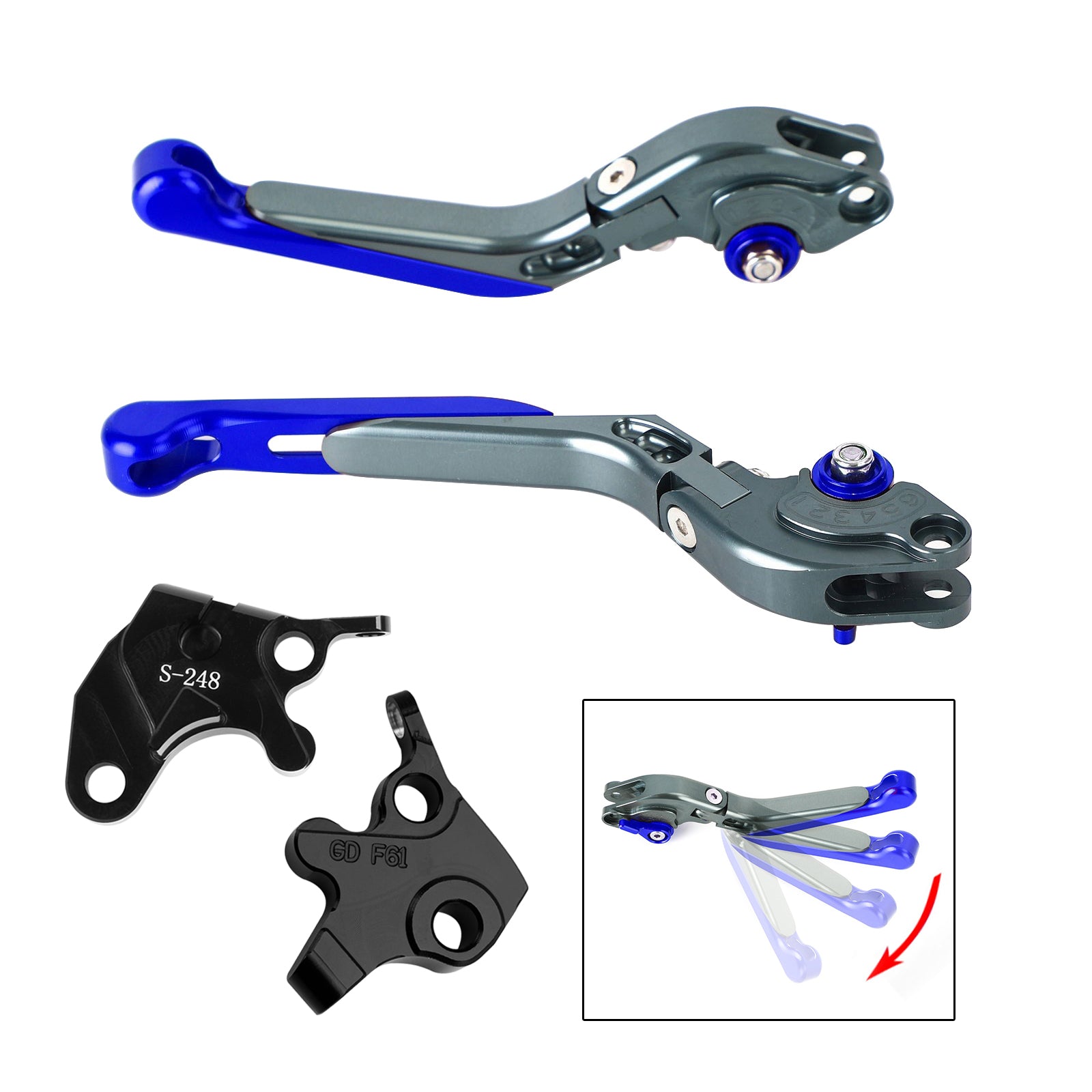 2008-2011 YAMAHA YZF R125 Adjustable Clutch Brake Lever