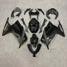 Amotopart 2013-2024 Kawasaki EX300/Ninja300 Gloss&Matte Black Fairing Kit