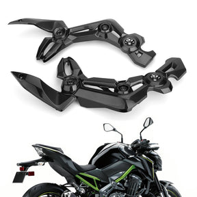 17-19 Kawasaki Z900 Copri telaio in plastica ABS per moto, rivestimento nero