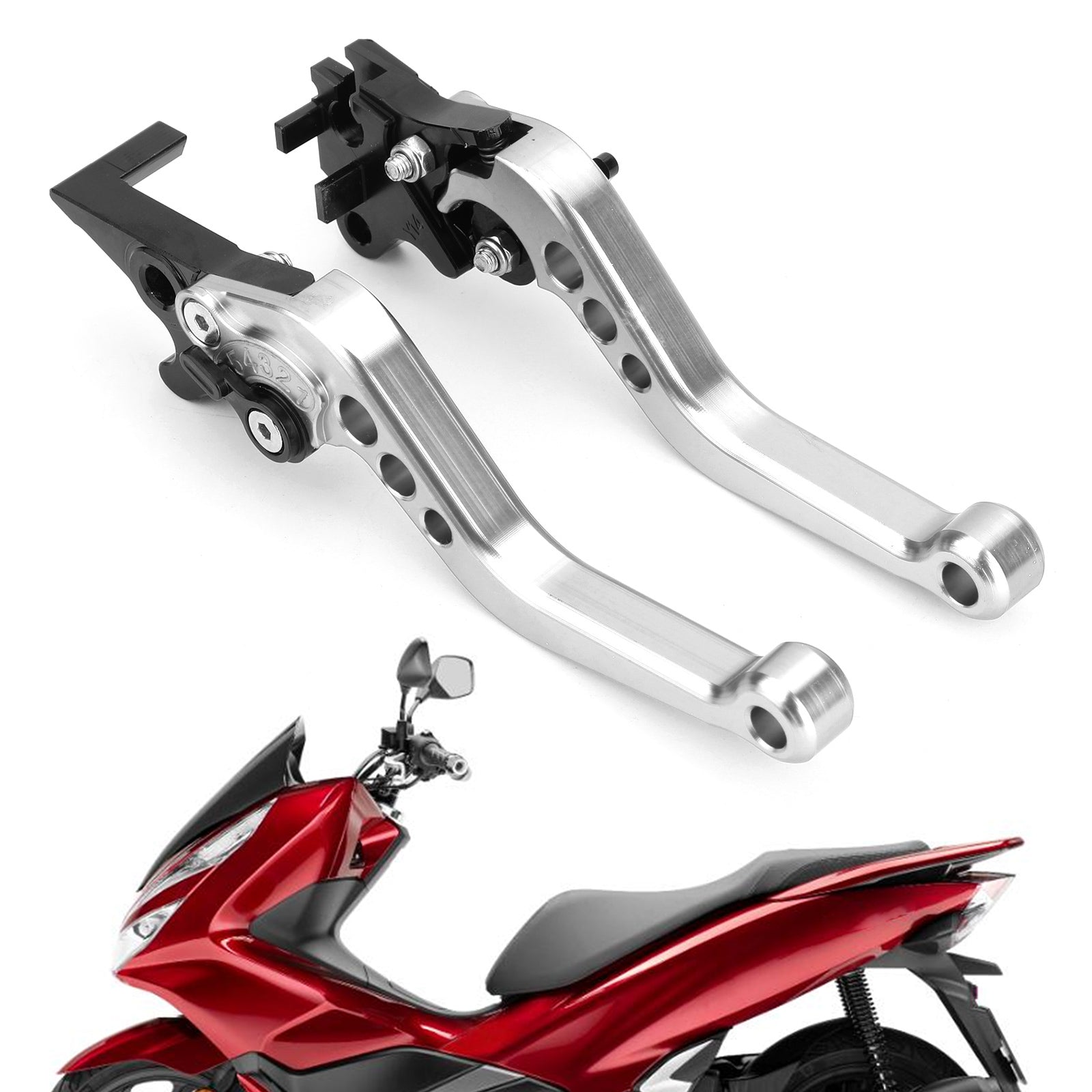 HONDA PCX 125 Silver Brake Clutch Levers