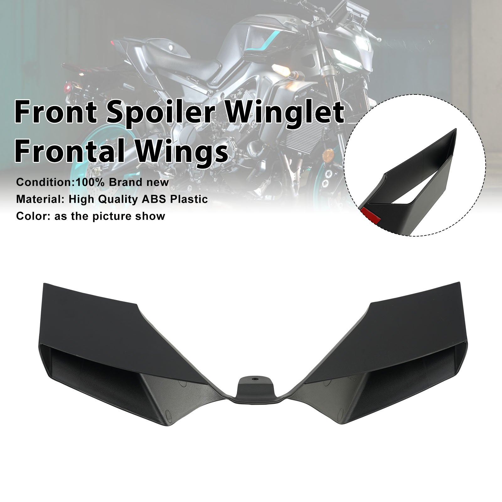 2024-2026 Yamaha MT-09 Frontspoiler Winglet Frontvinger