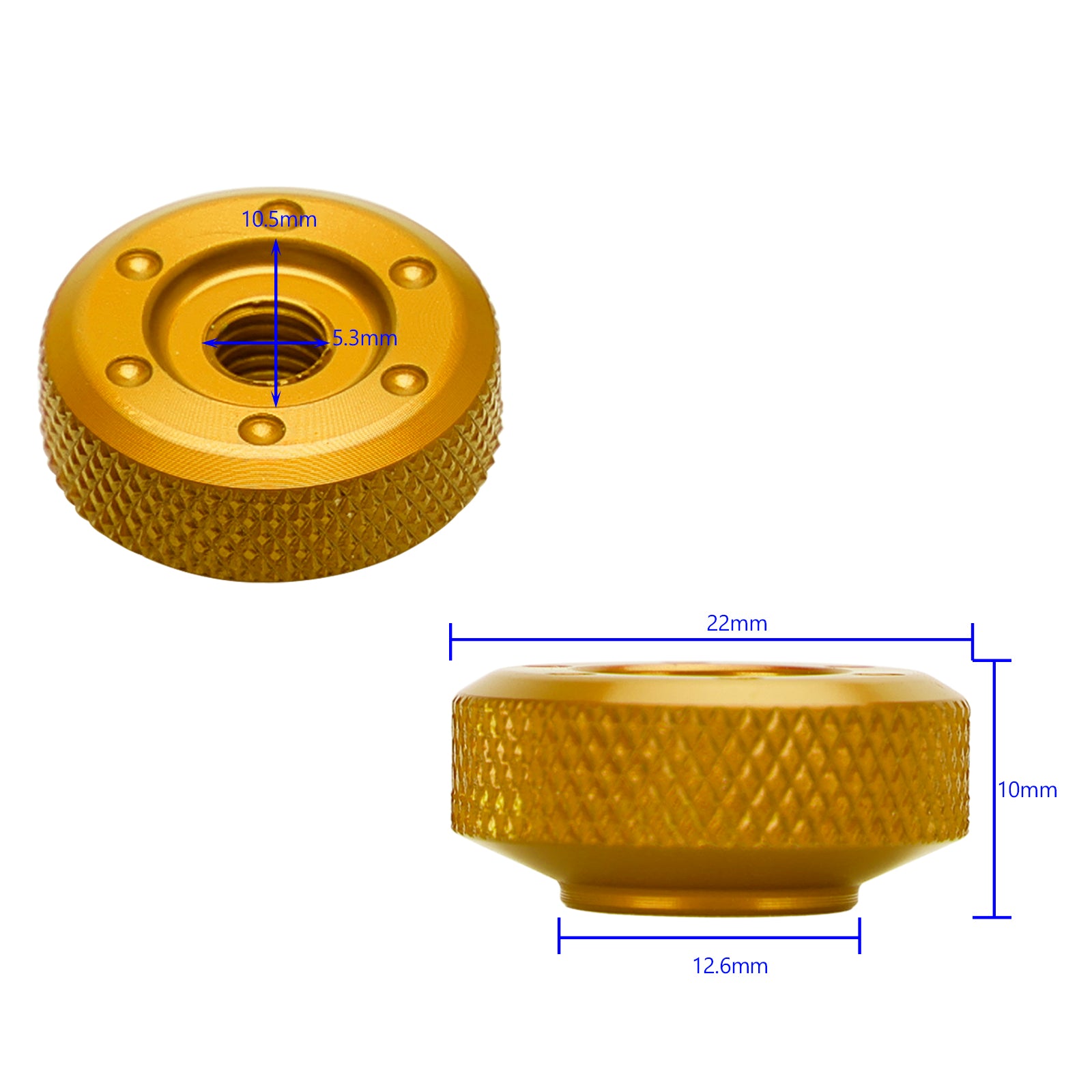 Dadi di regolazione catena ALU per Honda Cross Cub 50 Super Cub C50 C110 C125 17-23