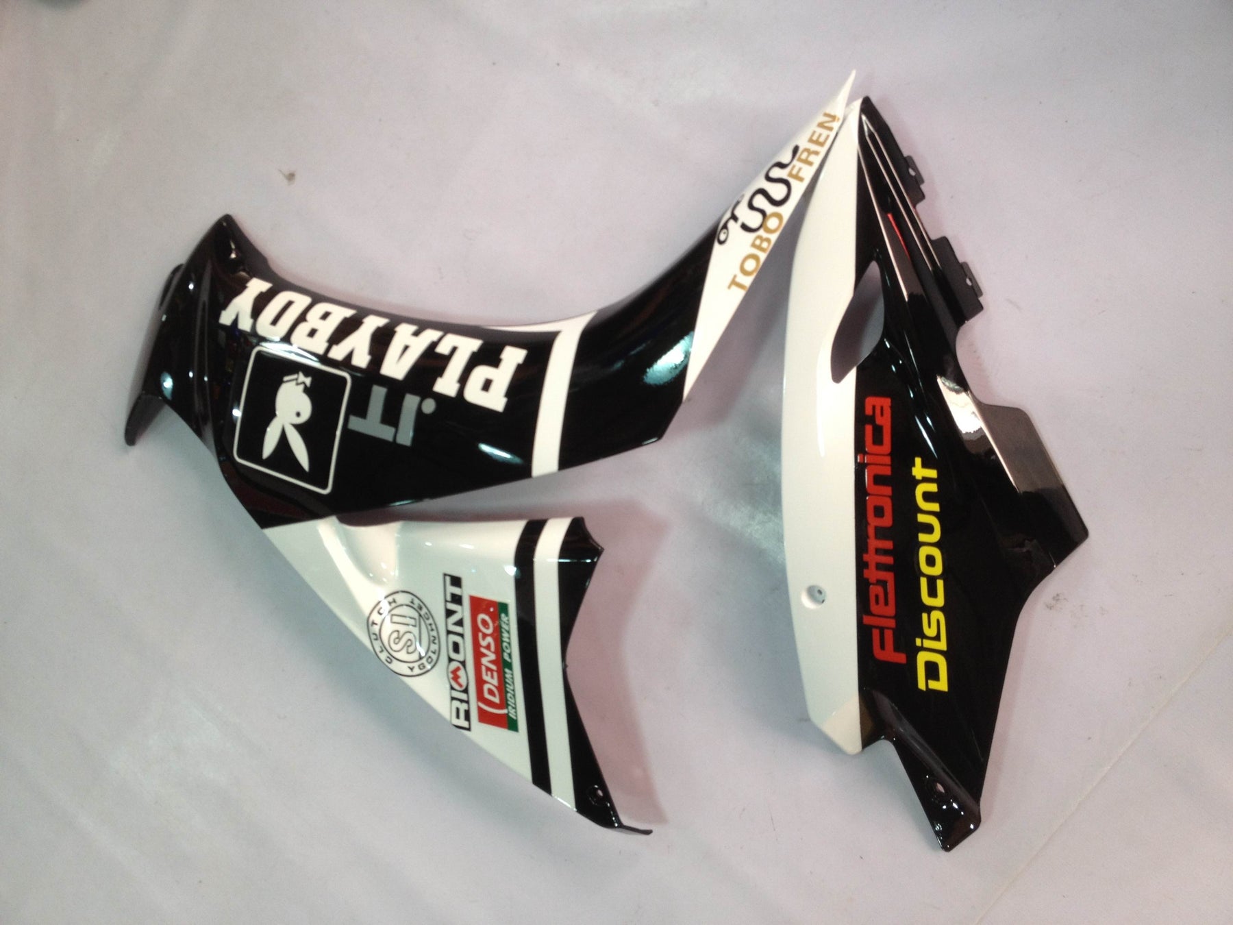 Amotopart 2012-2016 CBR1000RR Honda Kit carena Playboy bianco e nero