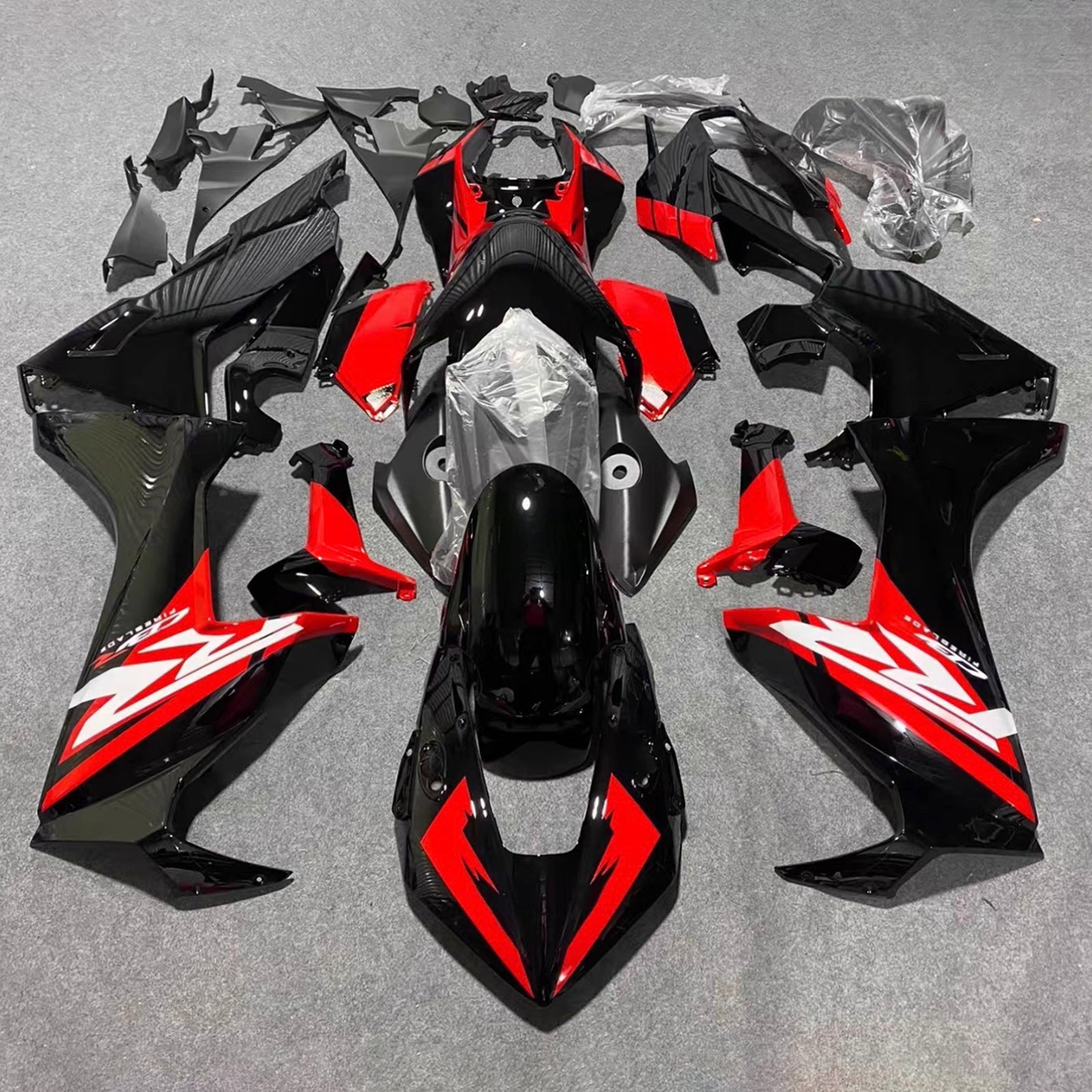 Amotopart 2017-2026 Honda CBR1000RR Red/Black Fairing Kit